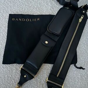 Bandolier multifunction strap Billie black/gold